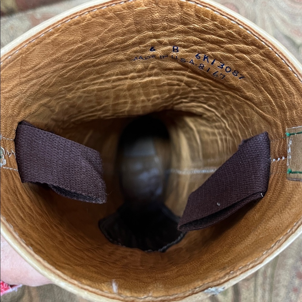 Frye Black Label Stitching Horse Boots 6B - Picture 11 of 12